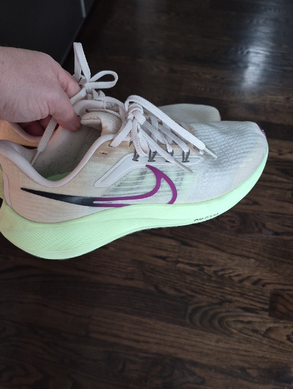 Womens NIKE WOMENS AIR ZOOM PEGASUS 39 SHOES Size 7.5 - Picture 12 of 12